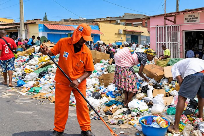 Angola produz 8,3 milhões de toneladas de lixo, mas recolhe apenas 24% – Relatório