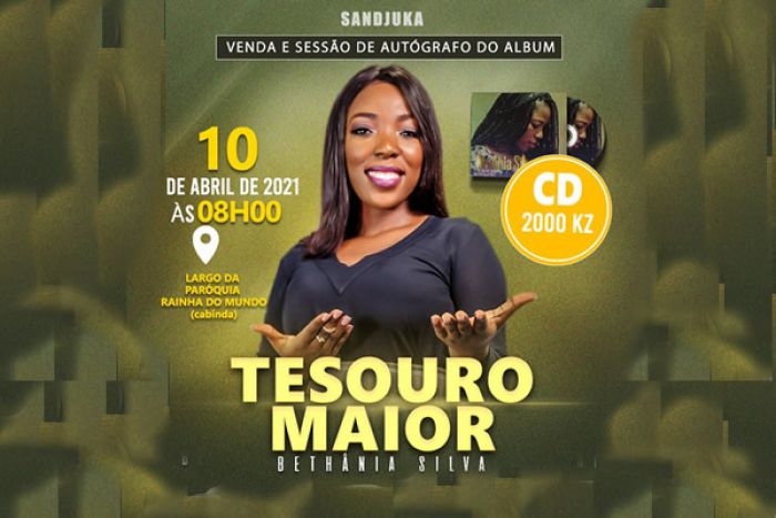 Cantora Bethânia Silva lança o seu primeiro CD em abril