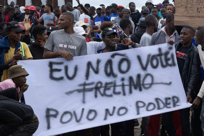 Moçambique:Vitória da Frelimo e do seu candidato foi "claramente fabricada"