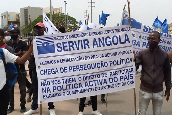 Governo Provincial de Luanda "não autoriza" marcha do PRA-JA Servir Angola