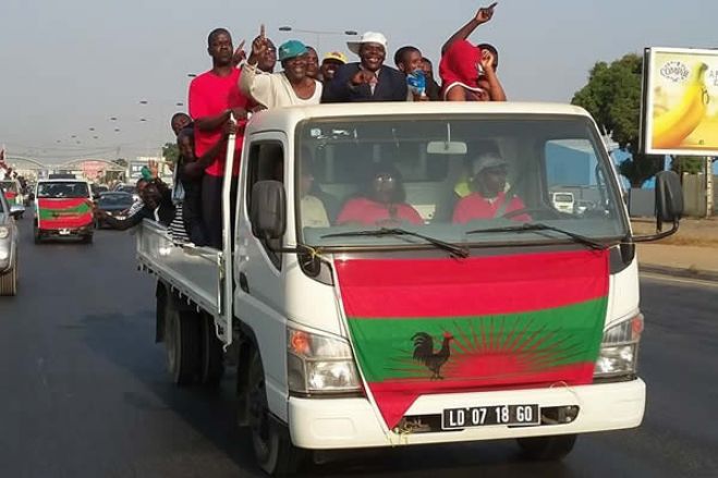 Líder da JURA detido por vandalismo a bens públicos em Cabinda