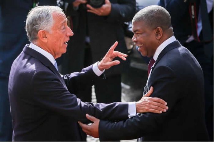 Entre Portugal e Angola só há "boas notícias", diz Marcelo após encontro com João Lourenço