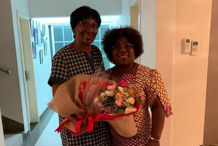 Notícias de que Luísa Damião visitou Ex – Ministra Victoria da Conceição é falsa