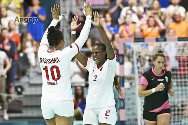 Paris2024: Angola segura empate com a Hungria nos derradeiros segundos