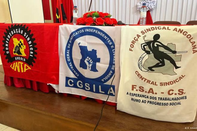 Centrais sindicais denunciam "mendicidade" de trabalhadores angolanos