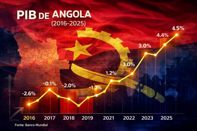 Banco Mundial revê em alta crescimento de Angola para 4,5% em 2026