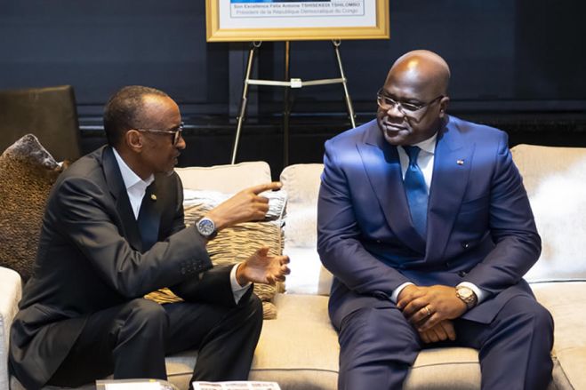 Tshisekedi e Kagame participam em nova tentativa para resolver conflito - Quénia